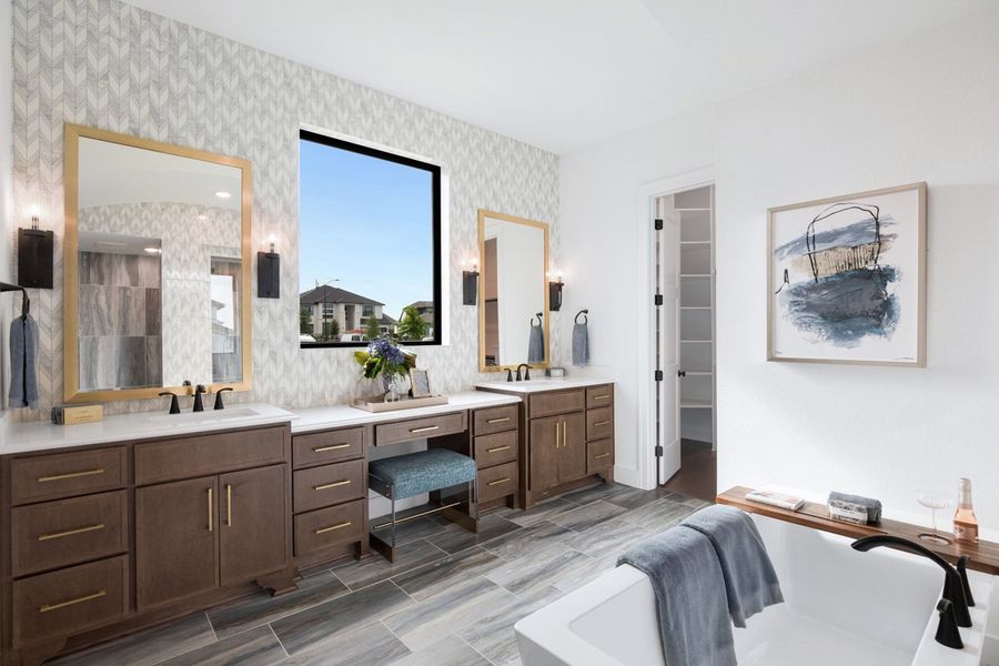 Representative Primary Bathroom - some options shown Representative Primary Bathroom - some options shown