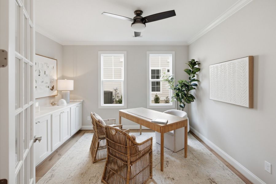 Representative furnished interior of a home built from the Lumina Island by Kent Homes in Terrapin, Leland (Image 121). Representative furnished interior of a home built from the Lumina Island by Kent Homes in Terrapin, Leland (Image 121).