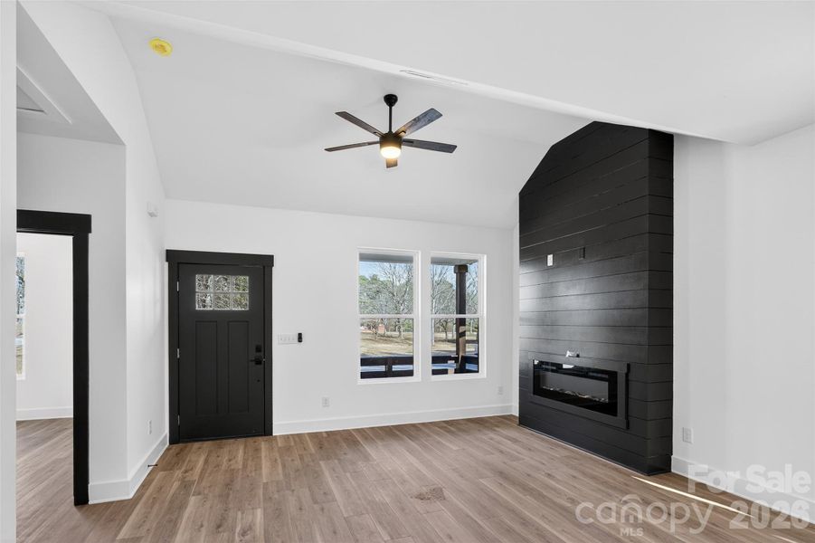 Spacious, unfurnished interior of a new home in , Albemarle (Image 12).