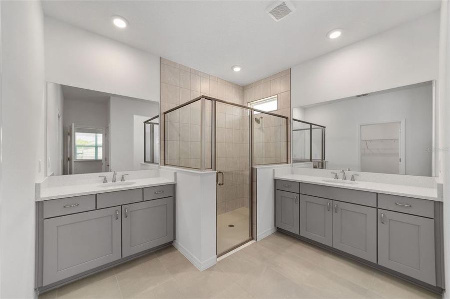 Furnished interior view inside a new home in Calesa Township, Ocala (Image 7). Furnished interior view inside a new home in Calesa Township, Ocala (Image 7).