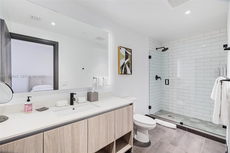 Furnished interior view inside a new home in The Elser Hotel & Residences, Miami (Image 47).