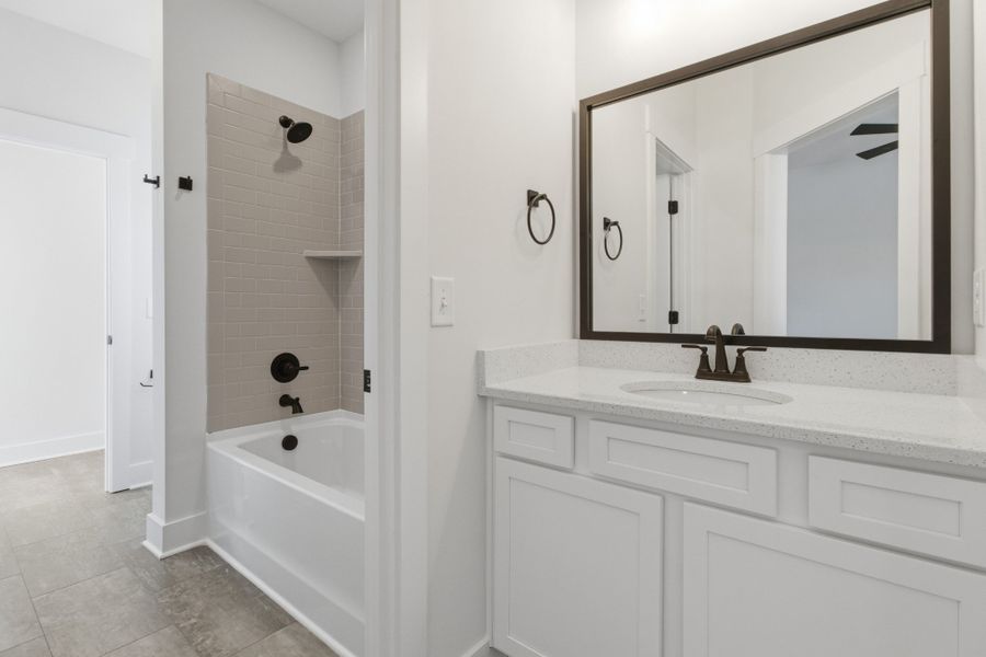 Furnished interior view inside a new home in Ridgecrest at Whites Creek, Whites Creek (Image 35).