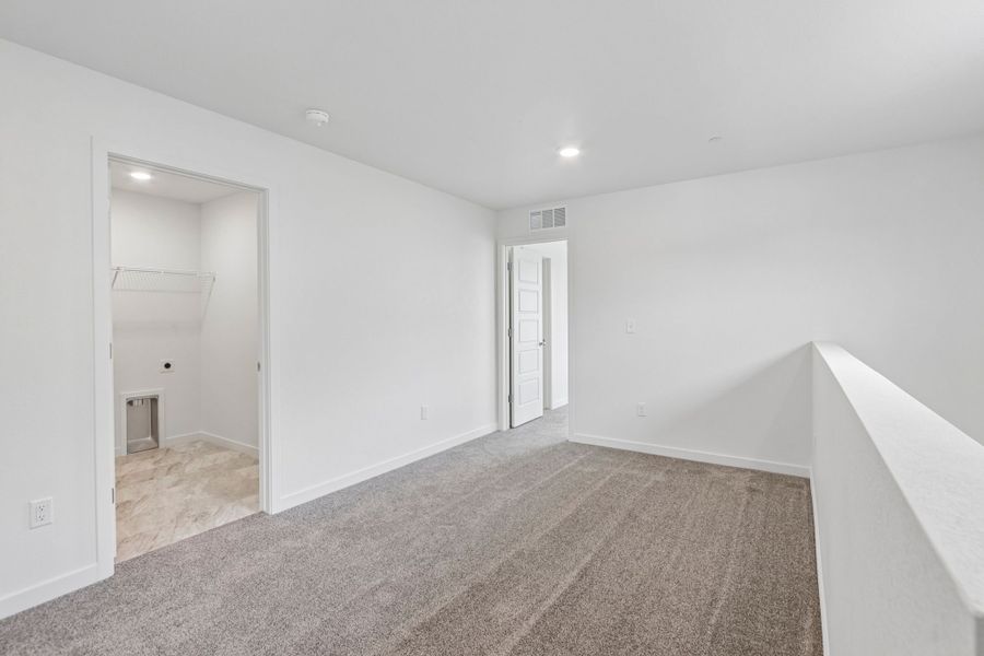 Spacious, unfurnished interior of a new home in Liberty Draw, Evans (Image 22). Spacious, unfurnished interior of a new home in Liberty Draw, Evans (Image 22).