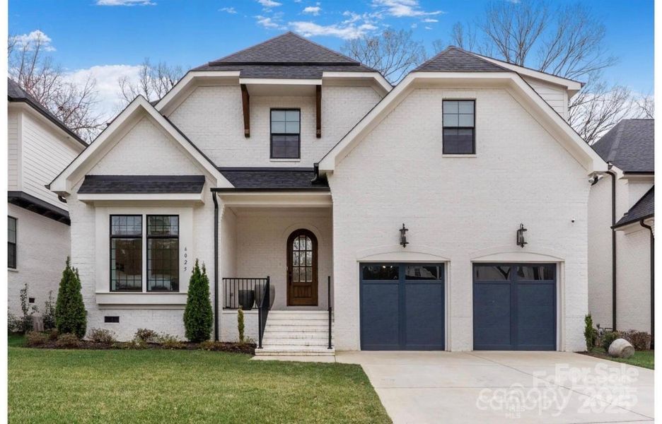 Front exterior of a new home in , Charlotte, NC, highlighting curb appeal (Image 2).