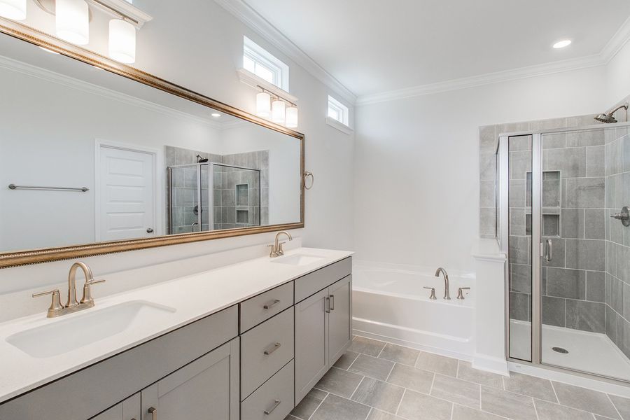 Furnished interior view inside a new home in Pebble Branch, Chapin (Image 11).