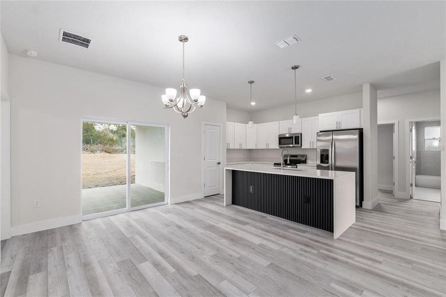 Furnished interior view inside a new home in , Ocala (Image 8).