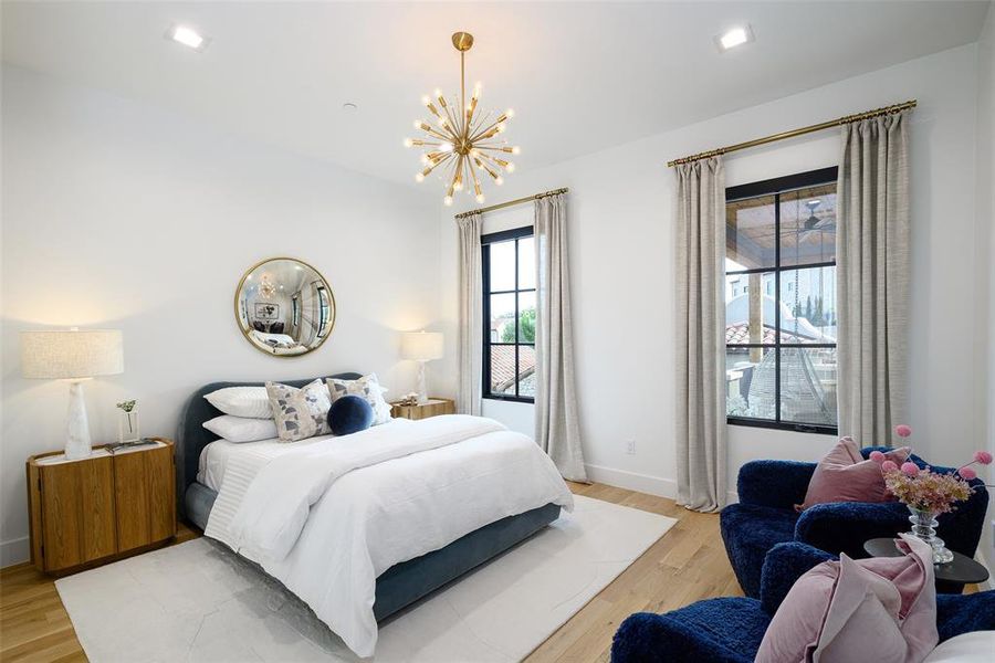 Furnished interior view inside a new home in , Westlake (Image 18).