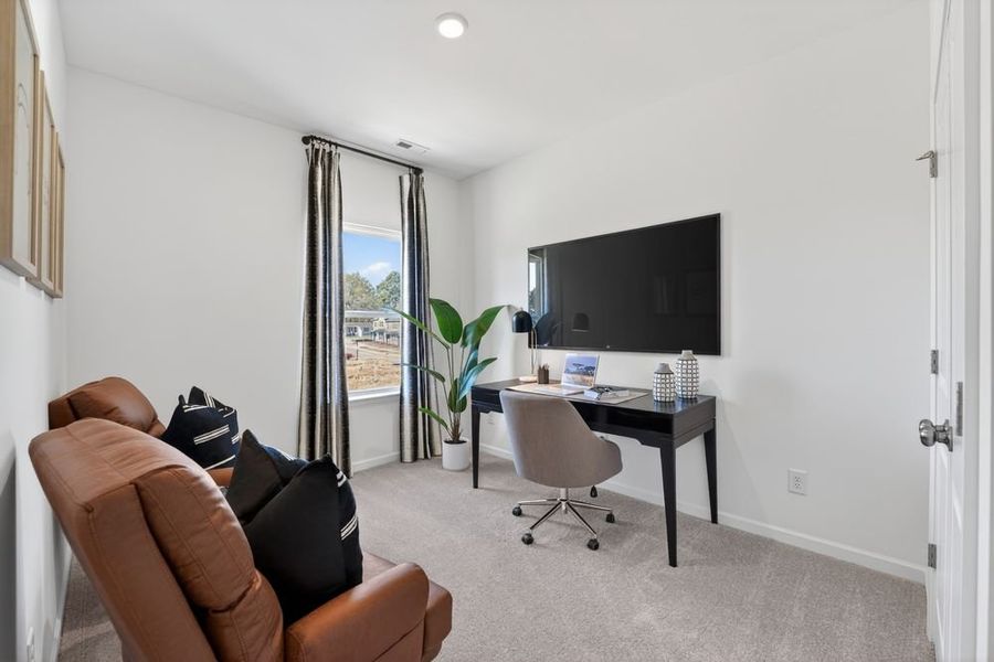 Furnished interior view inside a new home in Indian Trail Townhomes, Indian Trail (Image 15).