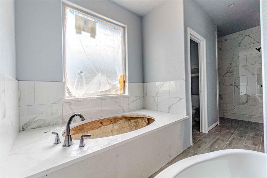 Close-up of interior finishes inside a home in , Granbury (Image 9).
