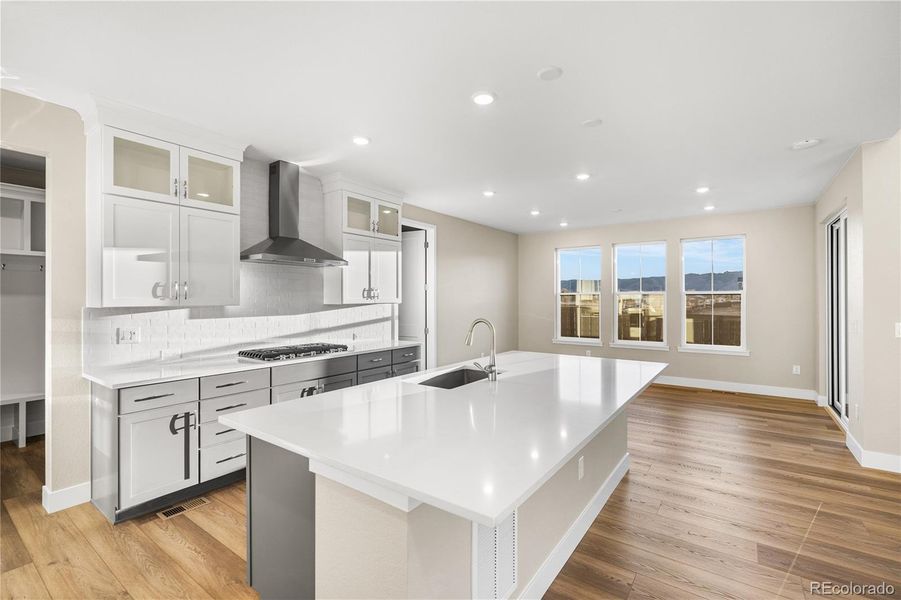 Furnished interior view inside a new home in Stargaze at Solstice, Littleton (Image 14).