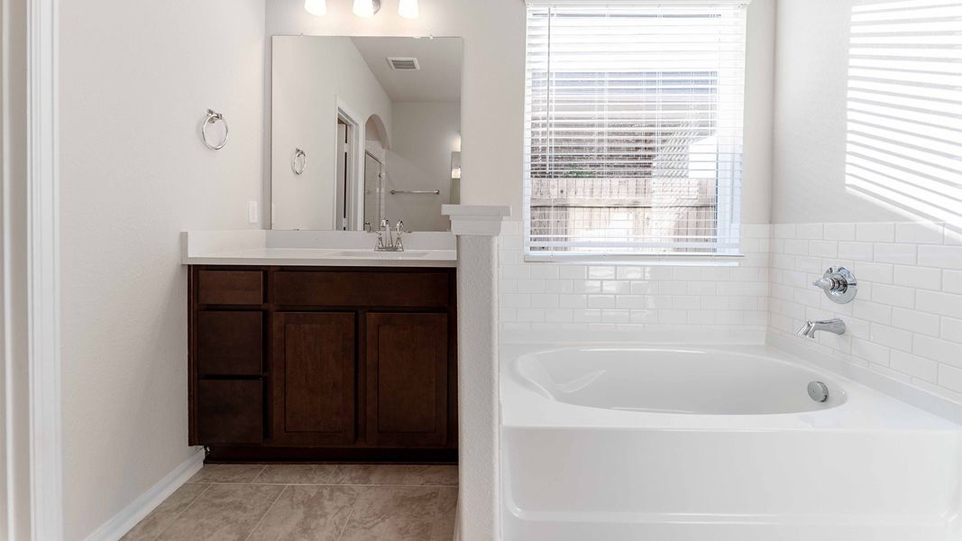 Furnished interior view inside a new home in Sunfield, Buda (Image 7). Furnished interior view inside a new home in Sunfield, Buda (Image 7).