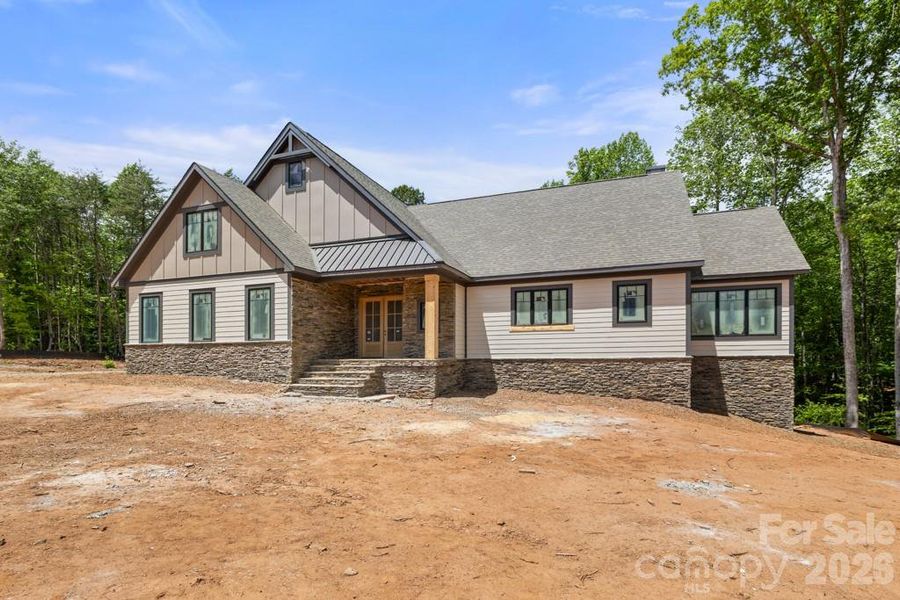 In-progress construction of a new home in , Denver, NC (Image 6).