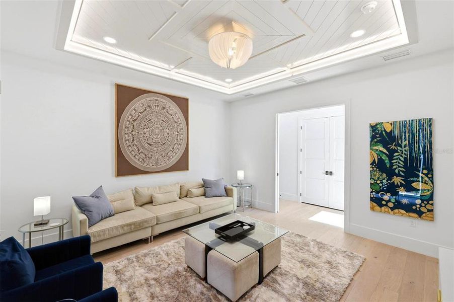 Furnished interior view inside a new home in , Sarasota (Image 10).