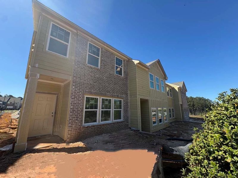 Front Exterior Construction Progress