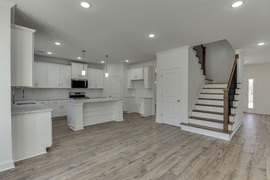 Furnished interior view inside a new home in , Commerce (Image 15).