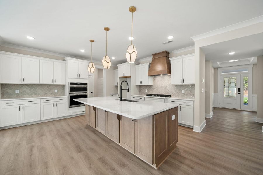 Furnished interior view inside a new home in Fiddler's Ridge, Advance (Image 9).