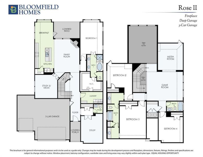 2D floor plan layout of this home in Mockingbird Hills 60-65, Joshua, TX (Image 5). 2D floor plan layout of this home in Mockingbird Hills 60-65, Joshua, TX (Image 5).
