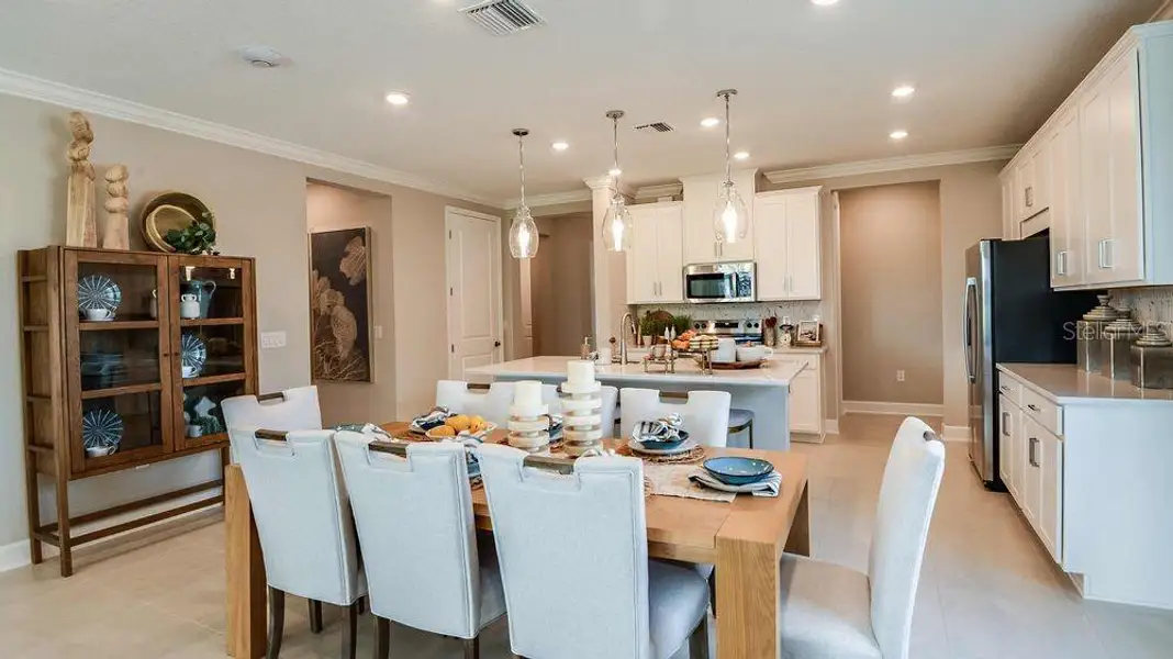 Furnished interior view inside a new home in Colbert Landings, Palm Coast (Image 12). Furnished interior view inside a new home in Colbert Landings, Palm Coast (Image 12).