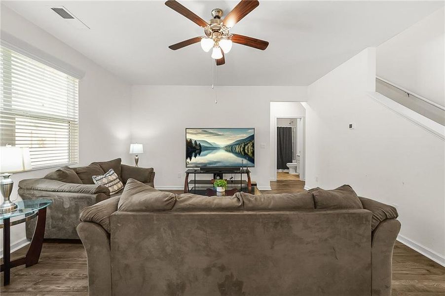 Furnished interior view inside a new home in The Greens at Thompson Creek, Hampton (Image 11).