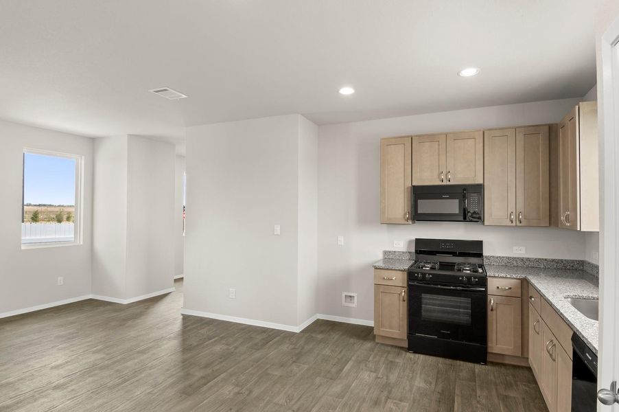 Furnished interior view inside a new home in Harvest Ridge, Elgin (Image 12).