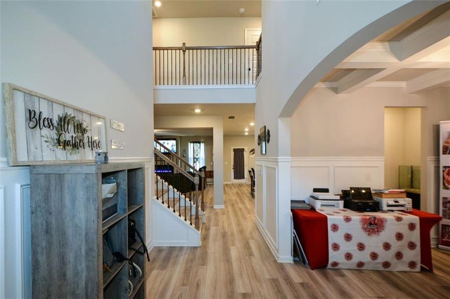 Furnished interior view inside a new home in , Locust Grove (Image 3).