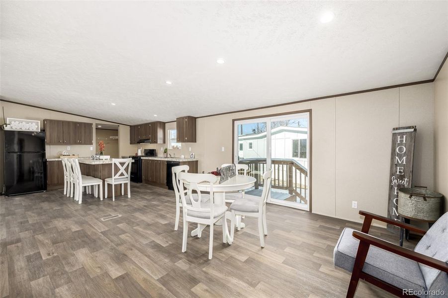 Furnished interior view inside a new home in , Colorado Springs (Image 5).