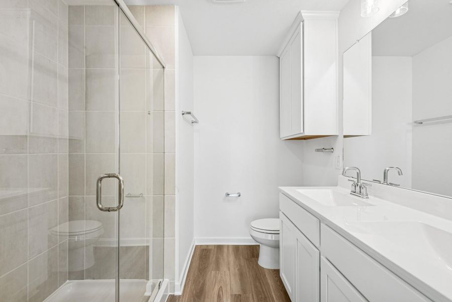 Furnished interior view inside a new home in Ambrose, La Marque (Image 7).