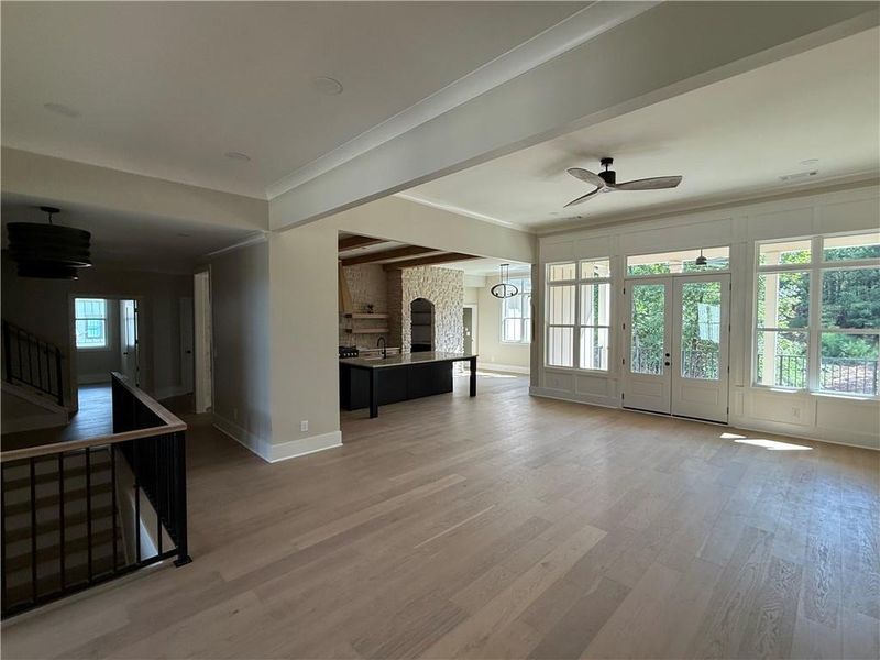 Spacious, unfurnished interior of a new home in , Conyers (Image 8). Spacious, unfurnished interior of a new home in , Conyers (Image 8).