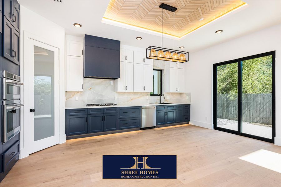 Furnished interior view inside a new home in , Stafford (Image 26).