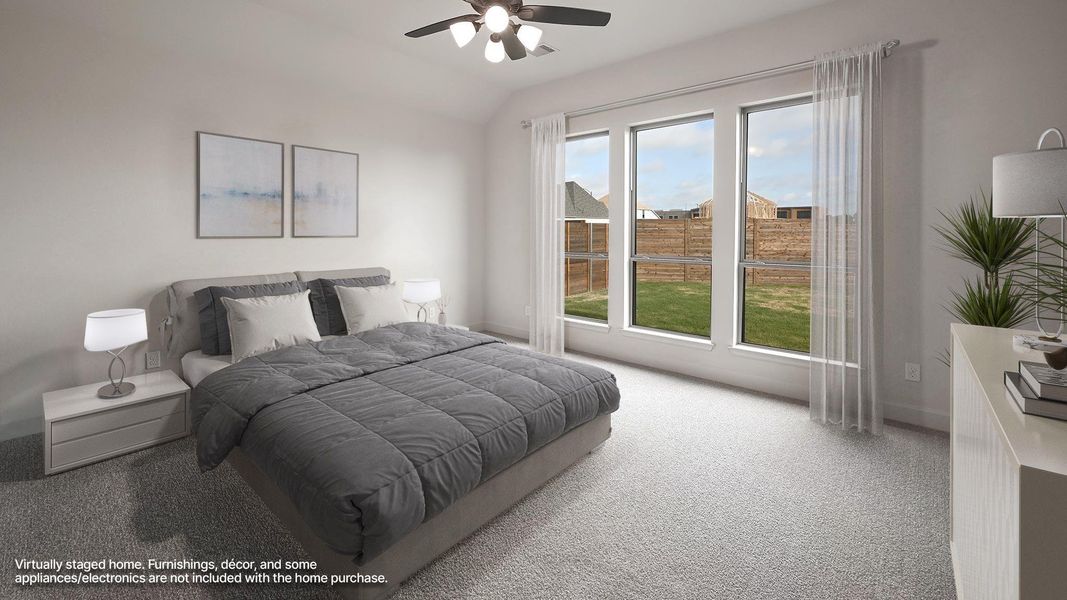Furnished interior view inside a new home in Juniper Springs, Lockhart (Image 11).