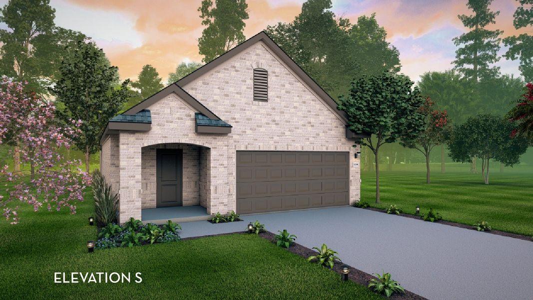 Representative exterior photo of a completed home built from the Pecan by CastleRock Communities in Westridge, McKinney, TX (Image 20). Representative exterior photo of a completed home built from the Pecan by CastleRock Communities in Westridge, McKinney, TX (Image 20).