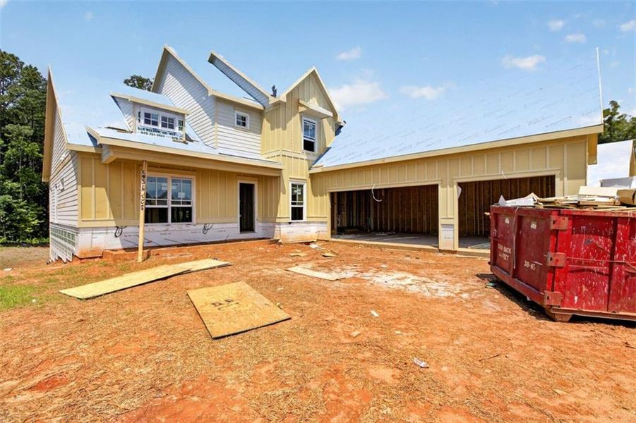 In-progress construction of a new home in , Statham, GA (Image 5). In-progress construction of a new home in , Statham, GA (Image 5).