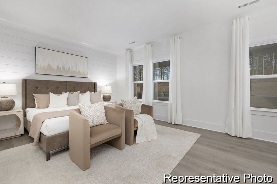 Furnished interior view inside a new home in Stonebridge Fairways, Monroe (Image 13).