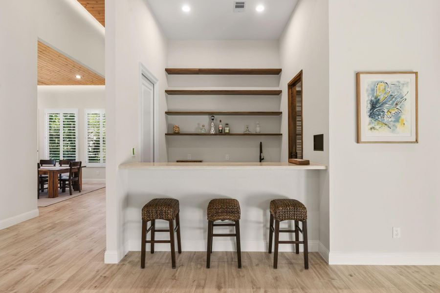 Furnished interior view inside a new home in , Tomball (Image 5).