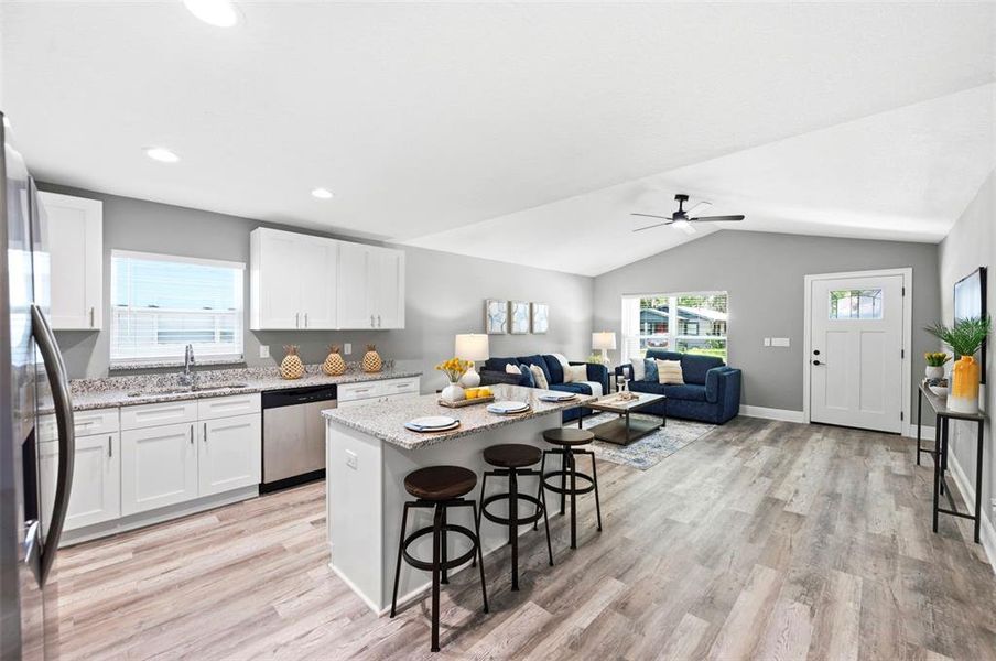 Furnished interior view inside a new home in , Plant City (Image 10).