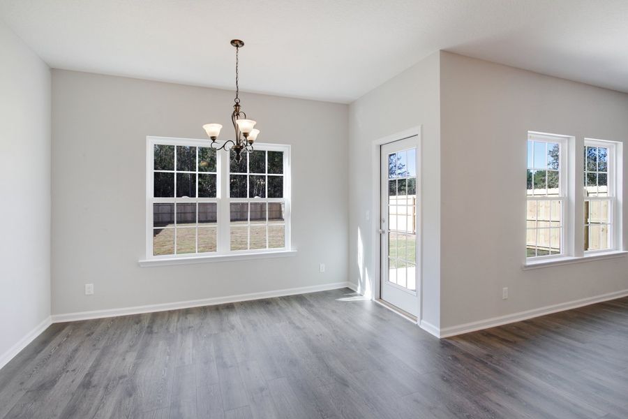 Representative unfurnished interior of a home built from the The Ryon by RTS Homes in Grand Reserve, Hinesville (Image 17).