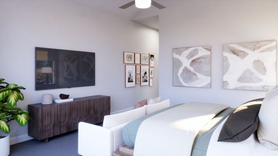 Representative furnished interior of a home built from the Marshall by Olivia Clarke Homes in Chatham Reserve, Providence Village (Image 12). Representative furnished interior of a home built from the Marshall by Olivia Clarke Homes in Chatham Reserve, Providence Village (Image 12).