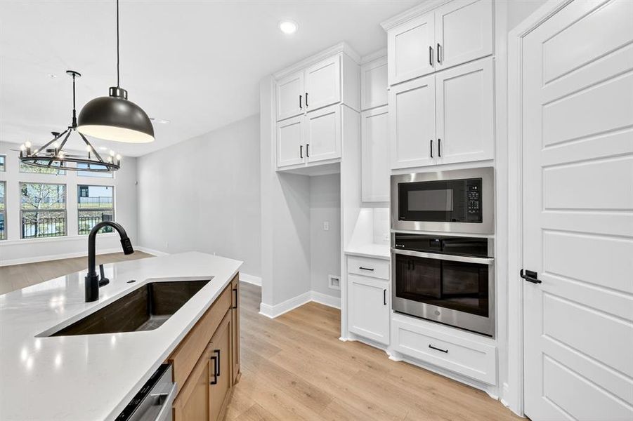 Furnished interior view inside a new home in Hillside at Las Colinas, Irving (Image 4).
