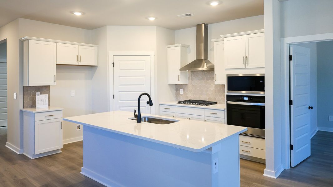 Furnished interior view inside a new home in Nexus South, Gallatin (Image 25).