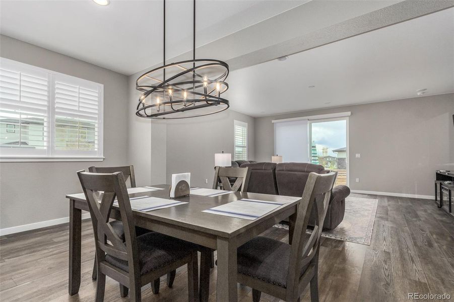 Furnished interior view inside a new home in , Aurora (Image 9).