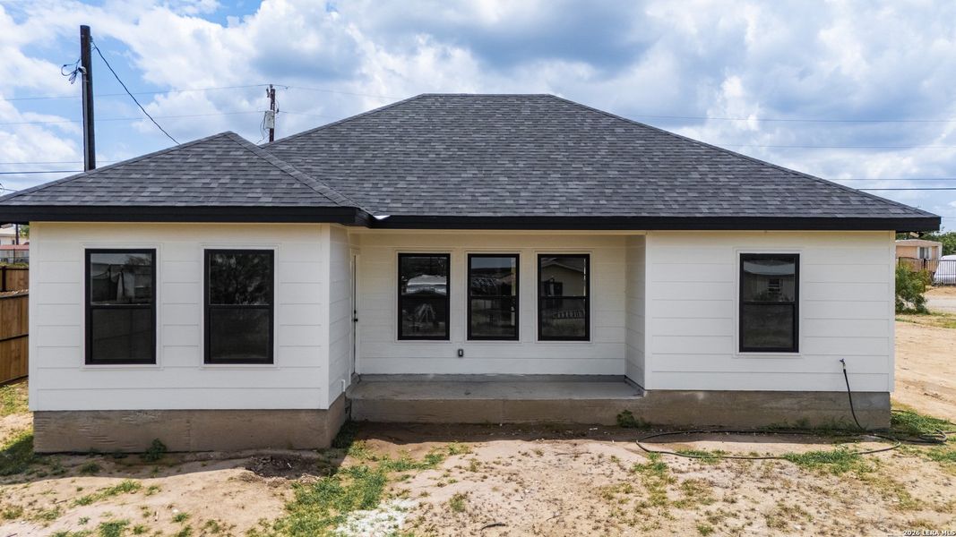 Exterior details and patio area of a home in , Eagle Pass (Image 2). Exterior details and patio area of a home in , Eagle Pass (Image 2).