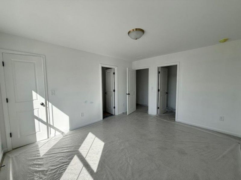 In-progress construction of a new home in Arbors at Richland Creek, Buford, GA (Image 19).