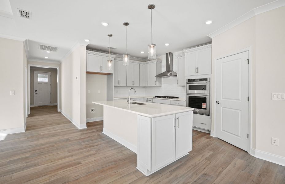 Furnished interior view inside a new home in Carolina Riverside, Belmont (Image 11).