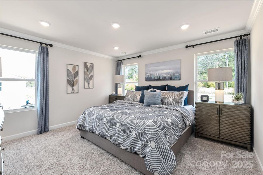Furnished interior view inside a new home in Galloway Ridge, Charlotte (Image 4).