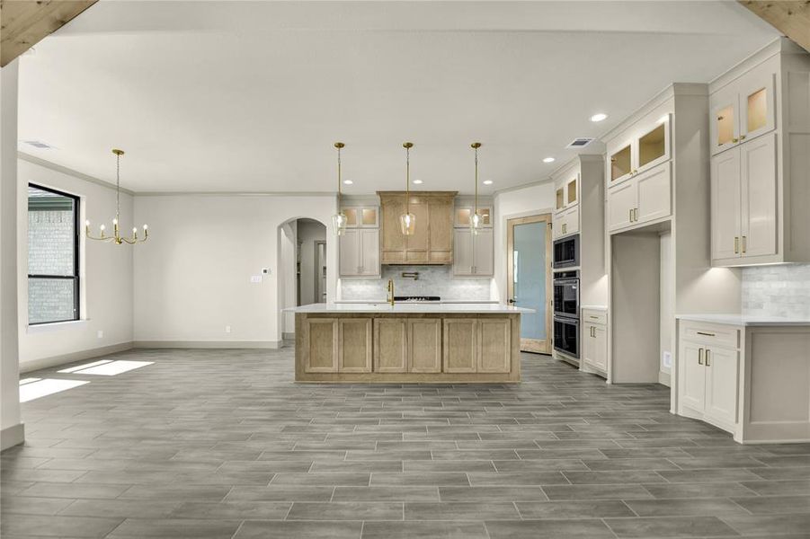Furnished interior view inside a new home in , Decatur (Image 7).