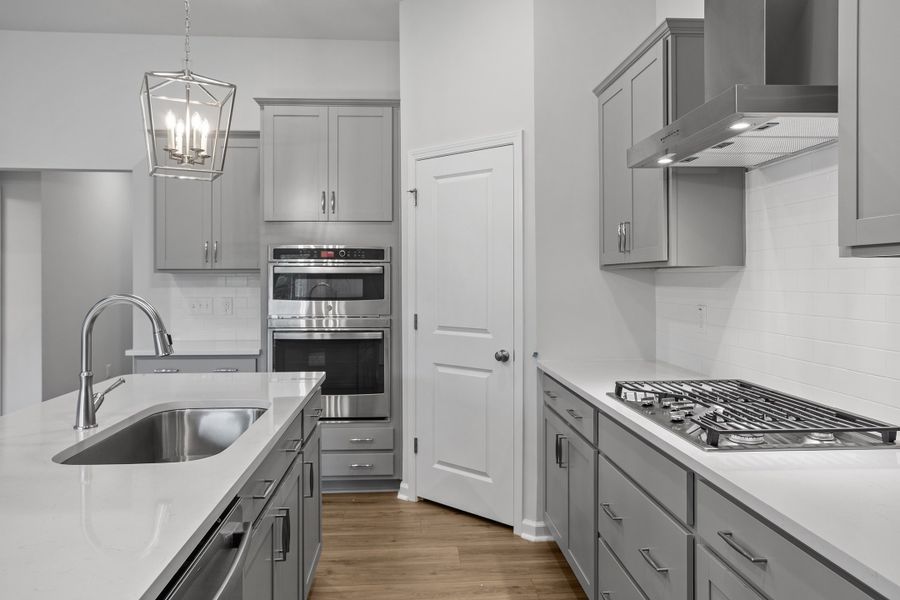 Furnished interior view inside a new home in Ovation at Sweetbrier, Durham (Image 12).