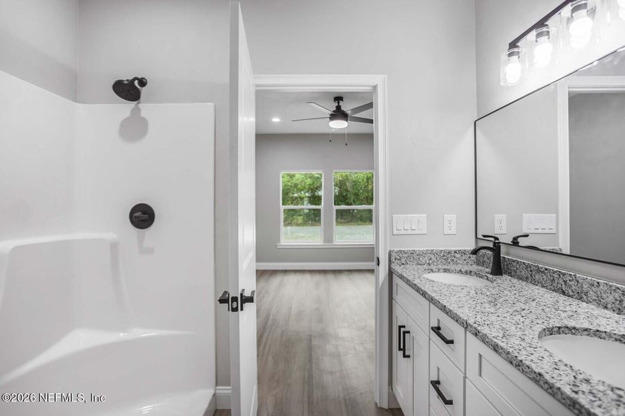 Furnished interior view inside a new home in , Starke (Image 6).