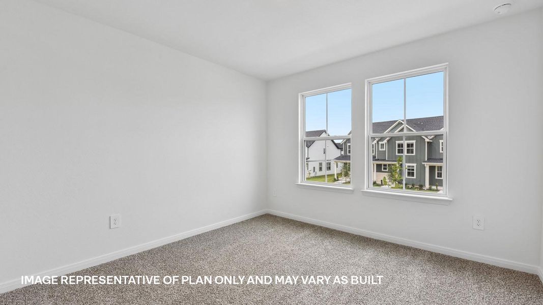 Spacious, unfurnished interior of a new home in Avery Centre, Round Rock (Image 45).