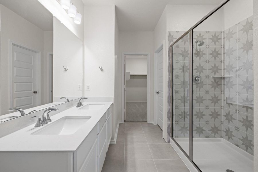 Furnished interior view inside a new home in Sonterra - Cool Water, Jarrell (Image 11).