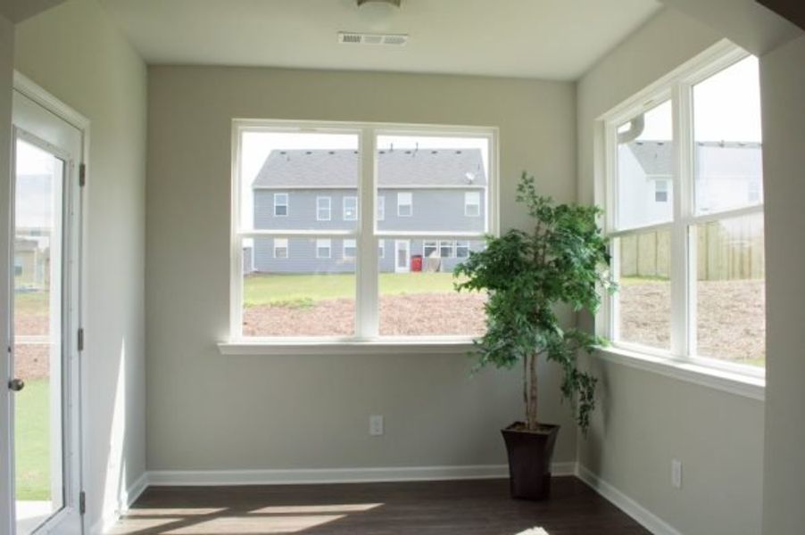 Representative unfurnished interior of a home built from the Poplar by Piedmont Residential in Falls Creek, Flowery Branch (Image 15).